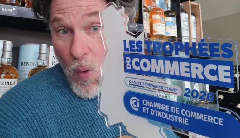 Vinothentik trophée du Commerce 2026