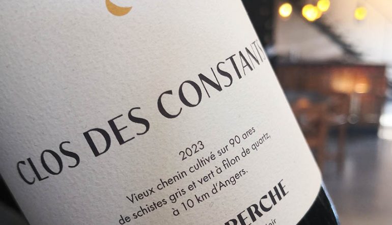 Clos des Constants Chenin de Loire Anjou Blanc